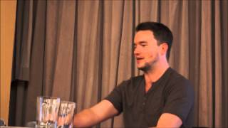 Gareth DavidLloyd Torchwoods Ianto on slash fan fiction FanCity 2012 [upl. by Modesta]