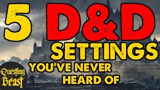 The 5 Best DnD Settings Youve Never Heard Of [upl. by Cohligan]