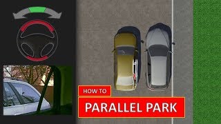 Learn how to PARALLEL PARK The easiest driving lesson by Parking Tutorial [upl. by Ylebmik]