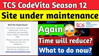 Codevita Server down again 😲tcscodevita [upl. by Niwrehs]