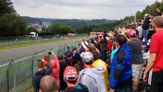 Formula 1 Spa 2013 Belgian Grand Prix Kemmel Straight Bronze F1 [upl. by Akirea]