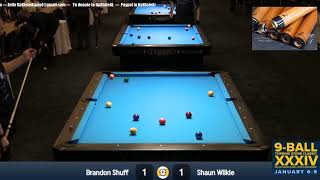 Turning Stone Classic XXXIV  Brandon Shuff vs Shaun Wilkie [upl. by Grey]