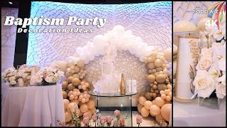 Baptism Decoration IDEAS 114 You Wont Find ANYWHERE ELSE [upl. by Gorey]