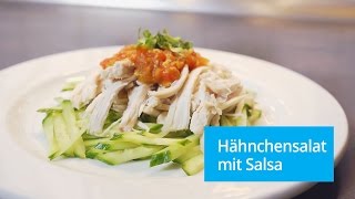 Rezept Hähnchensalat mit TomatenSalsa [upl. by Bud]