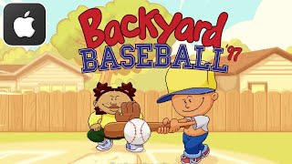 Play Backyard Baseball 97 on Mac CrossOver 24 [upl. by Nas]