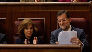 Rajoy a Zapatero quotUsted recortó de todo incluidas las pensionesquot [upl. by Germaun]