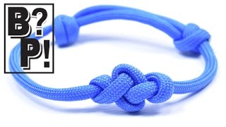 How to Make the Eternity Knot Bracelet  BoredParacord [upl. by Kuster676]