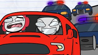 My Friend Drove Off On The Police [upl. by Storer]