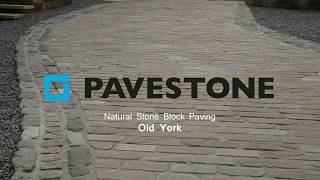 Pavestone Old York Natural Stone Block Paving [upl. by Alios]