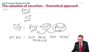 The valuation of securities  The valuation of equity  ACCA Financial Management FM [upl. by Iraam]