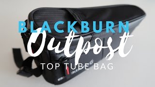 Blackburn Outpost Top Tube Bag Review [upl. by Swen400]