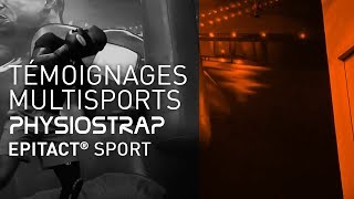 Genouillère Sport  PHYSIOSTRAP Sport  Témoignages  EPITACT Sport [upl. by Nosnek]