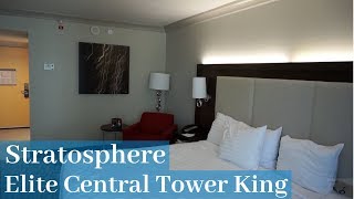 Stratosphere Las Vegas  Elite Central Tower King Room [upl. by Bolger]