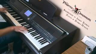 Pirates of the Caribbean Medley × Jarrod Radnich ♫ ♪ Piano Solo Cover [upl. by Moreen]