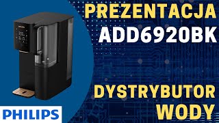 Dystrybutor wody PHILIPS ADD6920 Czajnik dystrybutor dyspenser woda filtrowana odwrócona osmoza [upl. by Raynard]