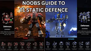 Noobs Guide To T1 Static Defence [upl. by Ellenwad97]