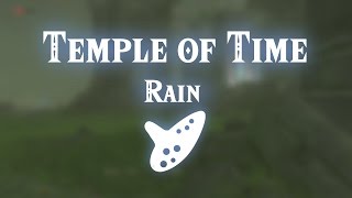 Sounds of the Wild  Temple of Time Rain  Zelda Breath of the Wild Ambience [upl. by Weldon]