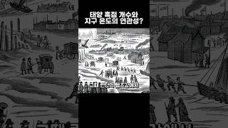 태양 흑점 개수와 지구 온도의 연관성 [upl. by Abrahan]