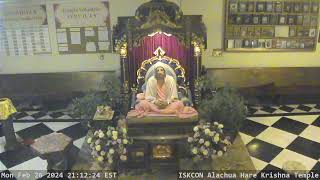 LIVE Broadcast  ISKCON Alachua Hare Krishna Temple [upl. by Gujral]