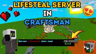 Lifesteal server in craftsman game [upl. by Lerret]