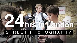 24hrs in London  Street Photography [upl. by Atteniuq]