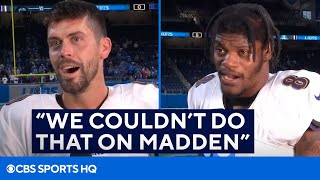 Justin Tucker and Lamar React to the Longest Field Goal in NFL History  CBS Sports HQ [upl. by Forsta]