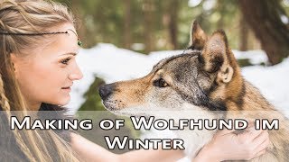 Making of Wolfhund im Winter [upl. by Alfons]