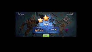 Edrag attack  builder base rank down🥴🤣🙈 clashofclan [upl. by Zurn29]