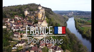 🇫🇷 Dordogne France  4k Aerial Drone Tour  Travel Sarlat Rocamadour Gigeac Beynac Vitrac [upl. by Colette]