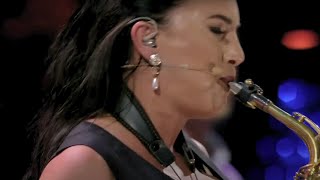 LIVE  Felicitysaxophonist Arena Di Verona  checcozalone show Amore Iva [upl. by Giuditta104]