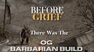 OG Barbarian Build BEFORE Grief Existed Diablo 2 Resurrected [upl. by Bledsoe]