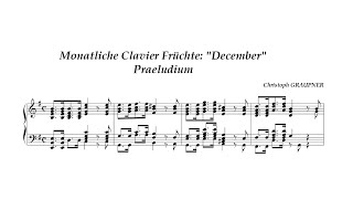 Christoph Graupner – Monatliche Clavier Früchte December [upl. by Odnomyar]