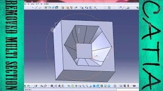 CATIA Removed Multisection에 대해 알려드리겠습니다 [upl. by Ytsirhk]