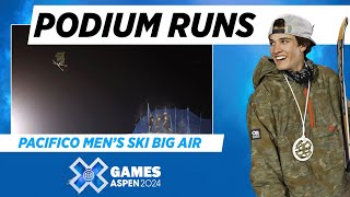 Pacifico Men’s Ski Big Air Top 3 Runs  X Games Aspen 2024 [upl. by Sainana865]