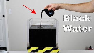 Is it Actually Possible to Make Black Water What Does it Taste Like [upl. by Nimsay]