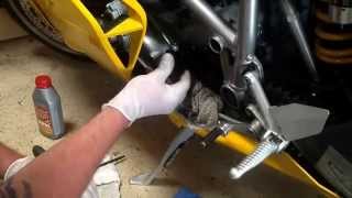 PSR Ducati Clutch Slave Cylinder  Replacement Tutorial [upl. by Odlareg]