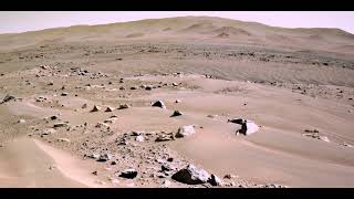 Mars Jezero crater sand ripples [upl. by Michaeu]