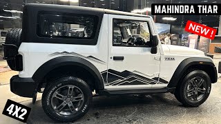 2023 Mahindra Thar White 4X2 RWD SUV  OnRoad Price Features  Mahindra Thar 2023  Maruti Jimny [upl. by Yrrol268]