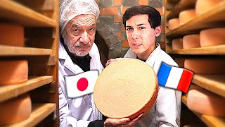 Jemmène un vrai fromager juger les fromages au Japon 🇯🇵 feat luisieraffineur [upl. by Danika705]