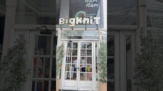 Big Knit Cafe😍 Bangkok crochet crocheting yarns shopping crochetaddict youtube shorts craft [upl. by Lienahs14]