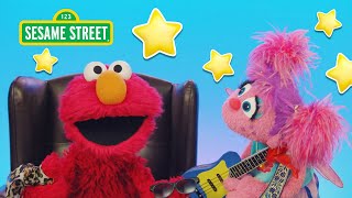 Elmo and Abbys Monster Makeover Rockstar Elmo  Sesame Street [upl. by Gertrudis]