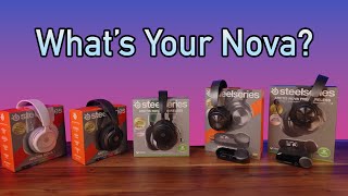 SteelSeries Nova Headset Lineup Explained  Decisions Decisions [upl. by Tsenrae]