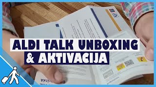 ALDI TALK Unboxing i aktivacija [upl. by Odraude]