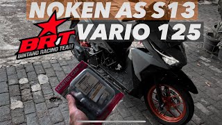 REVIEW vario 125 ganti noken as BRT s13 [upl. by Bradly312]