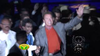 I Audio Launch Arnold Schwarzenegger Entry [upl. by Leuneb]