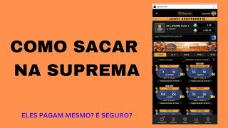 Como Sacar da Suprema Poker  É seguro Paga mesmo [upl. by Maidel174]