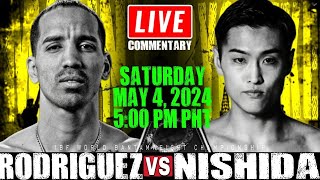 🔴LIVE Emmanuel Rodriguez vs Ryosuke Nishida Boxing Commentary  IBF Bantamweight Championship [upl. by Dobbins]