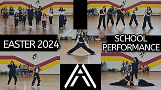 KPOP IN SCHOOL  EASTER SCHOOL PERFORMANCE 2024 [upl. by Fawcette]