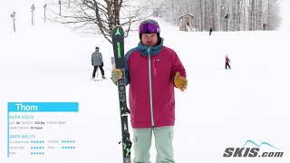 Thoms ReviewAtomic Redster X7 WB Skis 2021Skiscom [upl. by Purse]