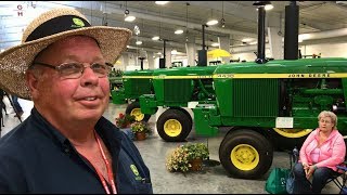 Illinois Man Collects John Deere 30 Series Open Station  Narrow Front Tractors [upl. by Arracot]